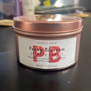Trader Joe’s Peony Blossom Candles